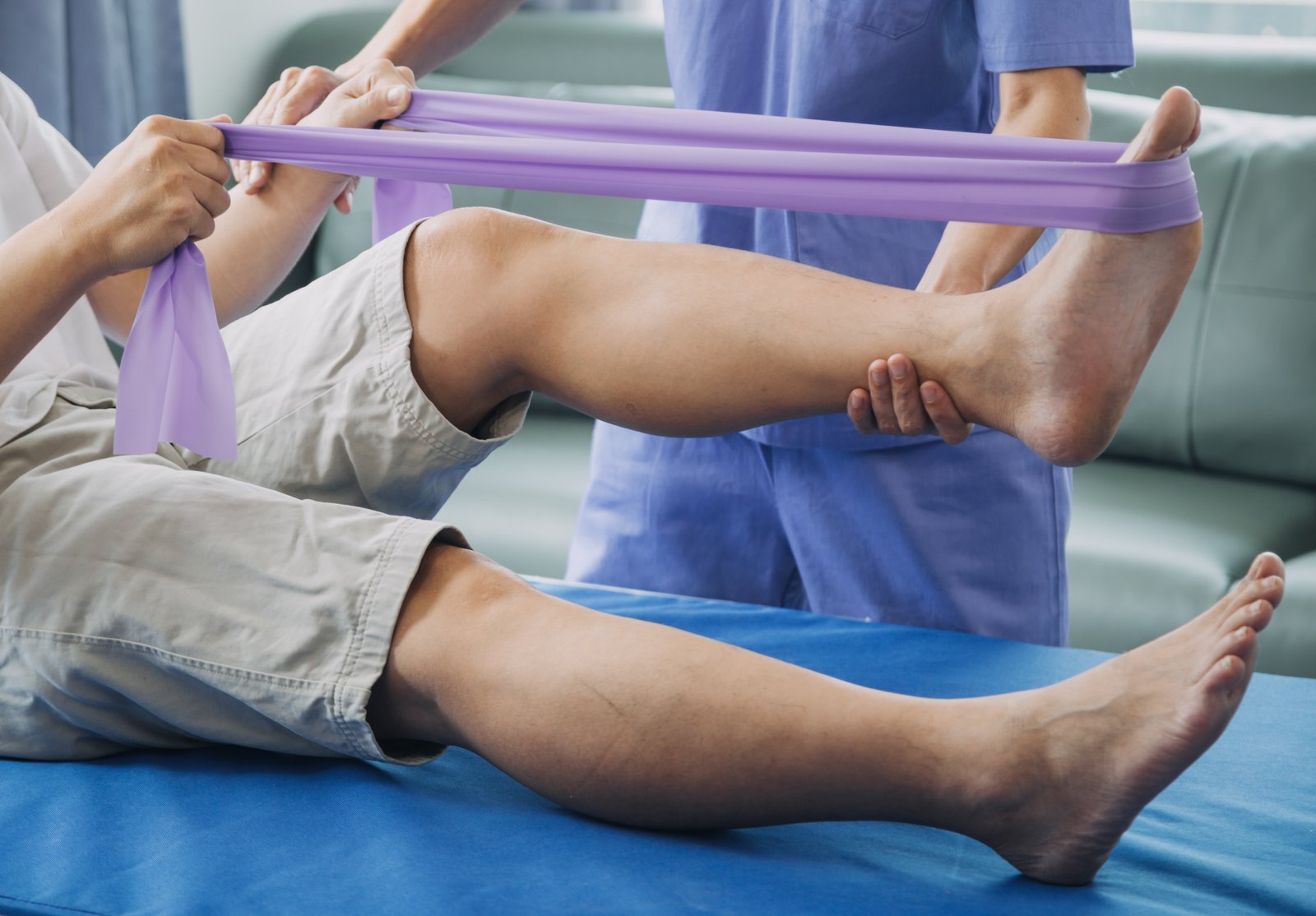 Hip and ankle physiotherapy treatment